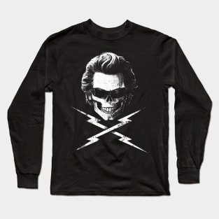 Stuntman Skull Long Sleeve T-Shirt